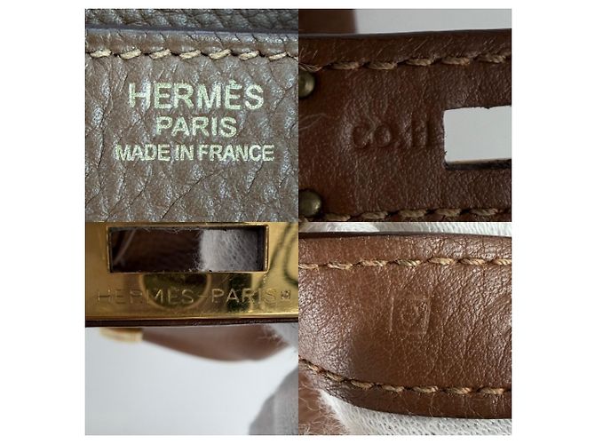Hermès Borsa a mano Hermes Birkin 30 Marrone - vista 5