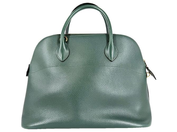 Hermès Borsa a mano Hermes Bolide 35 da donna Verde - vista 2