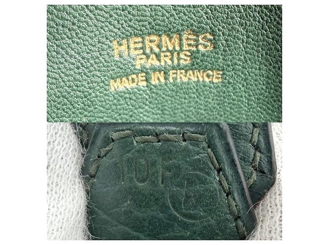 Hermès Borsa a mano Hermes Bolide 35 da donna Verde - vista 5