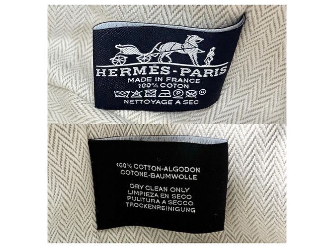 Hermès Borsa Hermes Bride à Black PM Bianco Beige - vista 5