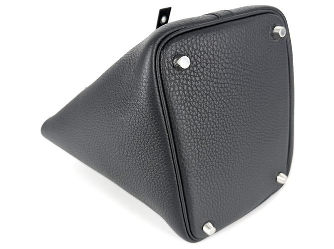 Hermès Borsa Hermes Picotin Lock PM Nero - vista 3
