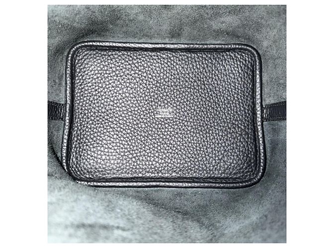 Hermès Borsa Hermes Picotin Lock PM Nero - vista 4