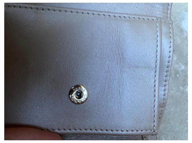 Cartera trifold Chanel Mademoiselle Beige - vista 7