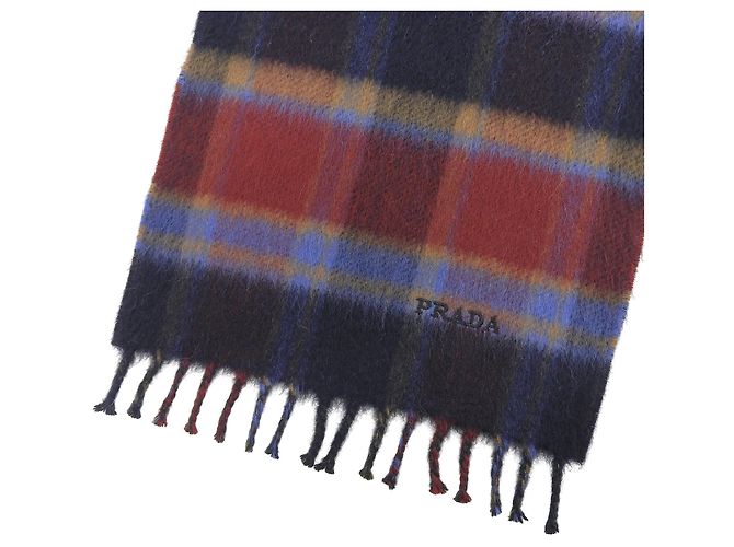 Stola in cashmere multicolore Prada - vista 4