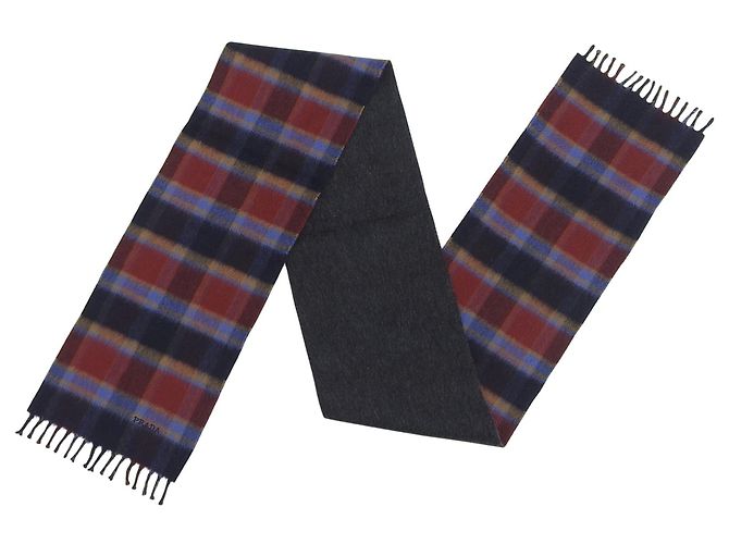 Stola in cashmere multicolore Prada - vista 6