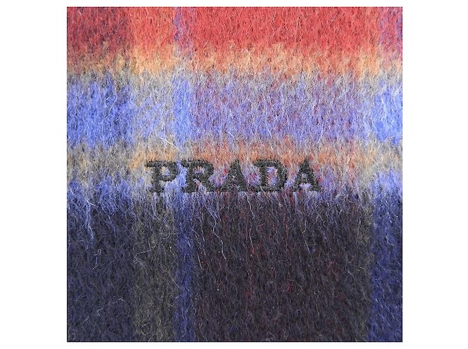 Stola in cashmere multicolore Prada - vista 7