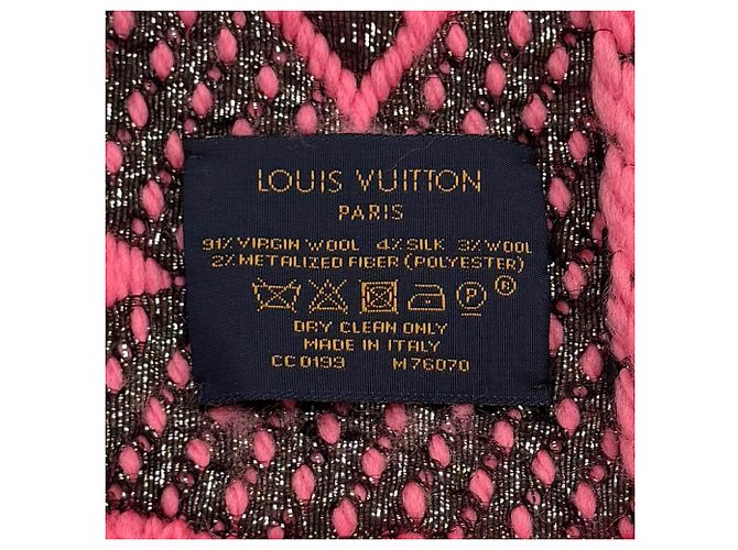 Stola Louis Vuitton in misto seta e lana - vista 6