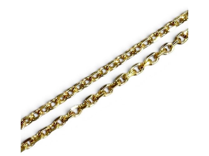 Collana Petit CD con strass Christian Dior D'oro - vista 6