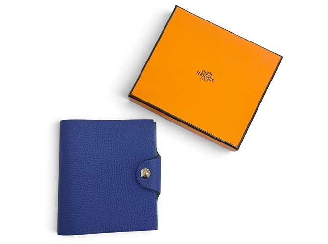 Hermès Funda para libreta Hermes Ulysses Mini Azul - vista 2