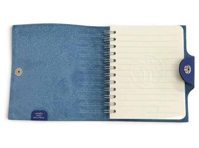 Hermès Funda para libreta Hermes Ulysses Mini Azul - vista 5