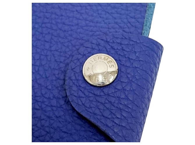 Hermès Funda para libreta Hermes Ulysses Mini Azul - vista 7