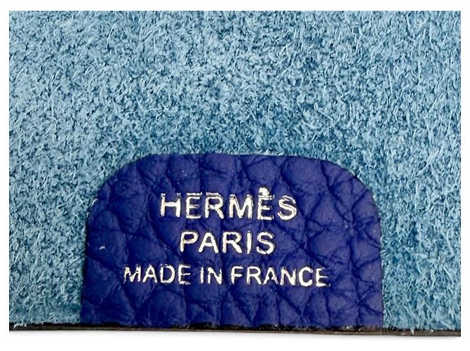 Hermès Funda para libreta Hermes Ulysses Mini Azul - vista 8
