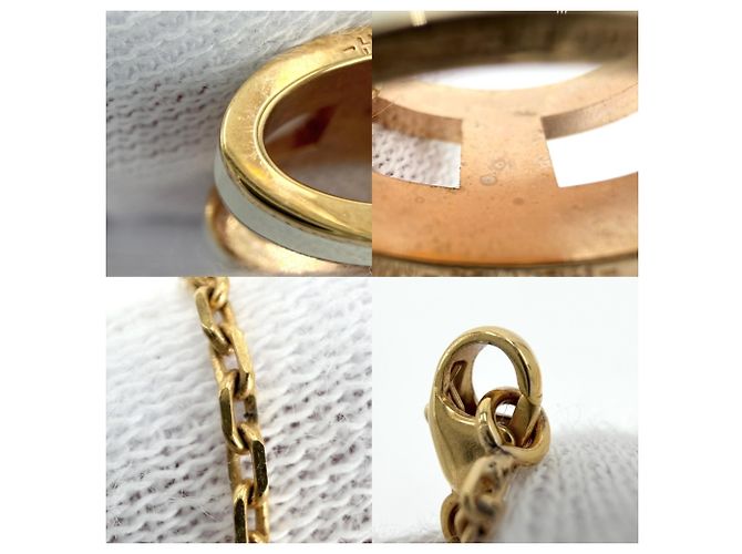 Hermès Collana Pop H da donna Hermes Bianco D'oro - vista 4