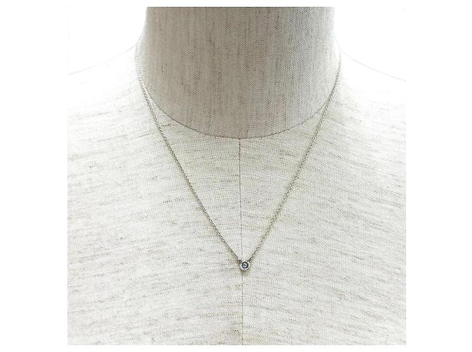 Collana con pendente Aquamarine Elsa Peretti di Tiffany & Co. Blu - vista 3