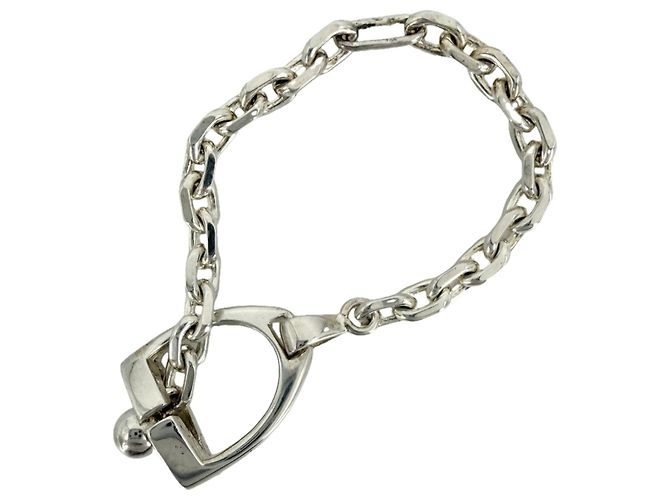 Hermès Portachiavi Hermes Etrier Charm - vista 2