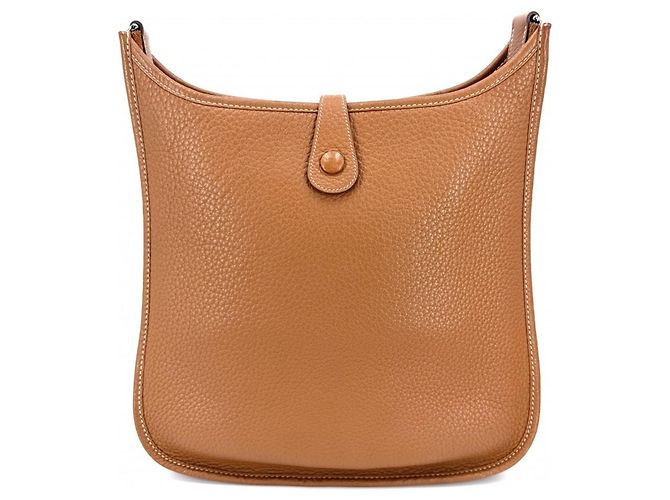Hermès Borsa a tracolla Hermes Evelyne 1 PM Marrone - vista 2