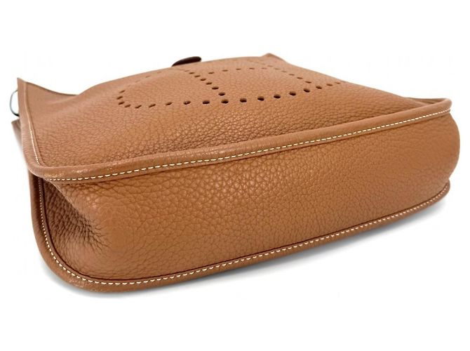 Hermès Borsa a tracolla Hermes Evelyne 1 PM Marrone - vista 3