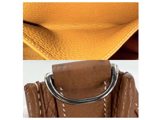 Hermès Borsa a tracolla Hermes Evelyne 1 PM Marrone - vista 7