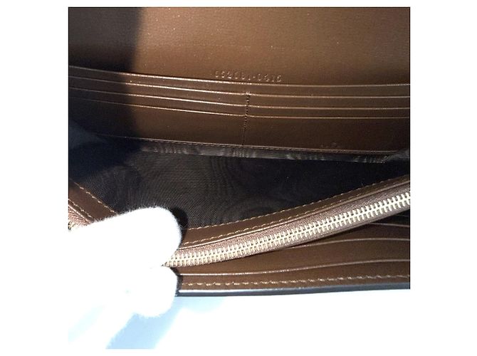 Portafoglio a Spalla con Catena Gucci Marrone Beige - vista 4