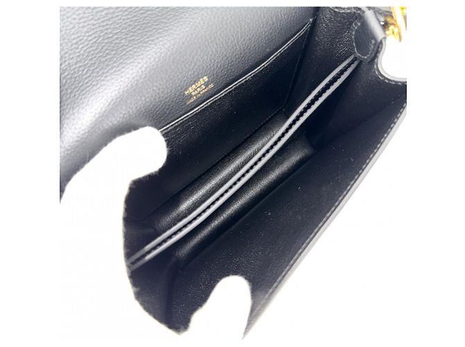 Hermès Hermes Sac Lauris Mini Shoulder Bag Nero - vista 4