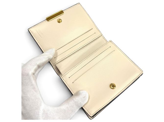Fendi Beige Leather Bi-Fold Wallet - view 6