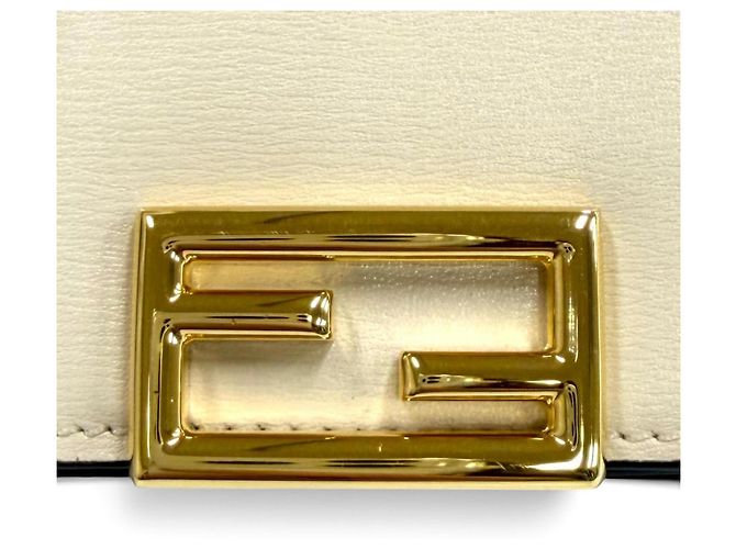 Fendi Beige Leather Bi-Fold Wallet - view 9