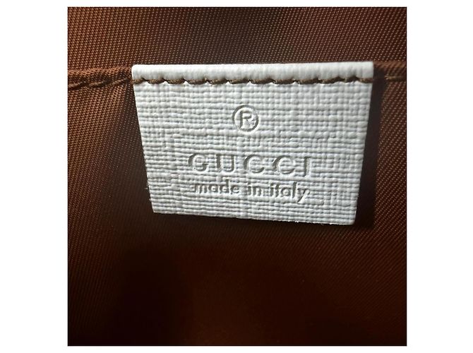 Borsa tote Gucci GG Supreme per bambini Bianco Rosso Beige - vista 10