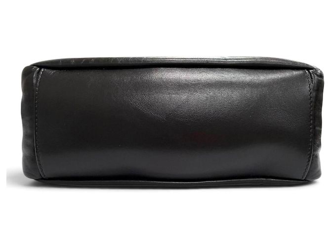 Balenciaga 787896 Monaco Leather Sling Bag Nero - vista 6