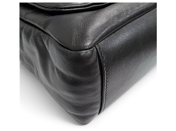 Balenciaga 787896 Monaco Leather Sling Bag Nero - vista 8