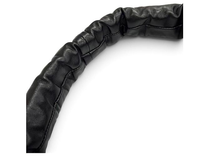 Balenciaga 787896 Monaco Leather Sling Bag Nero - vista 9