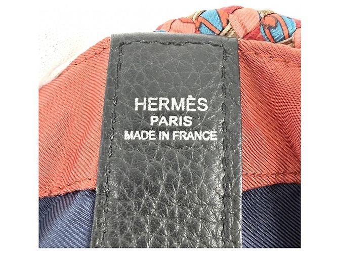 Hermès Borsa a tracolla Hermes Soie Cool 22 Marrone D'oro - vista 5