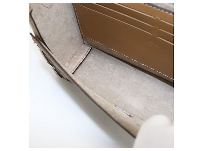 Baguette Borsa in jacquard marrone da uomo Fendi - vista 5