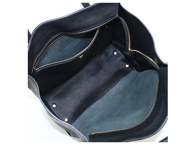 Borsa Tote Salvatore Ferragamo in pelle di vitello nera Nero - vista 3