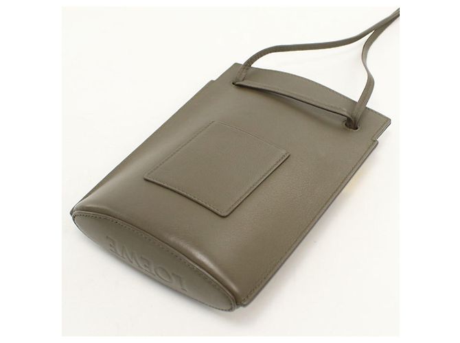 Borsa a tracolla Loewe in vitello kaki Cachi - vista 2