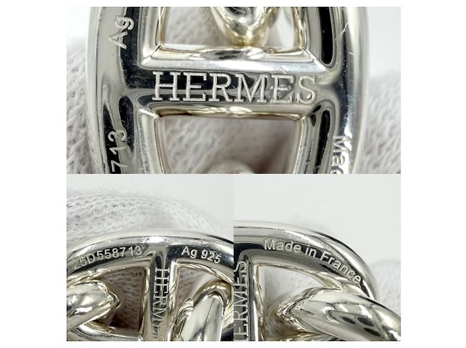 Hermès Bracciale Hermes Chaine d'Ancre TGM - vista 3