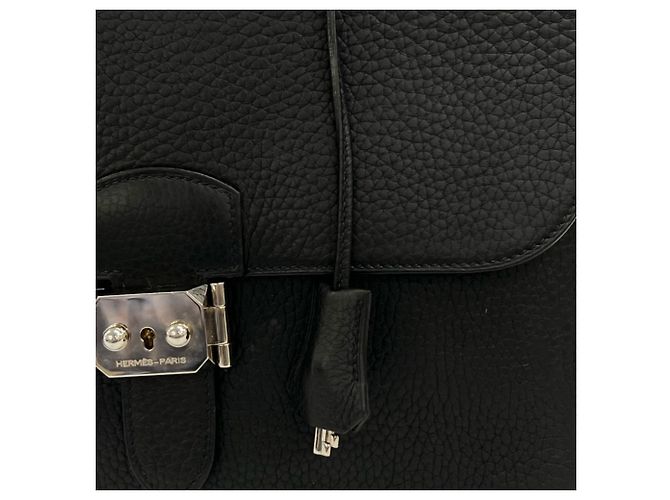Hermès Borsa Hermes Sac à Dépêches 27 Nero - vista 15