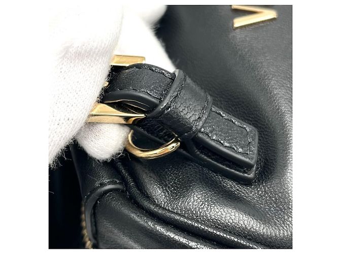 Borsa Mini Bowling Versace da Donna Nero - vista 10