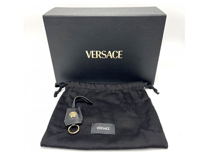 Borsa Mini Bowling Versace da Donna Nero - vista 12