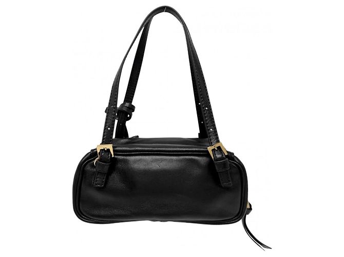 Borsa Mini Bowling Versace da Donna Nero - vista 2