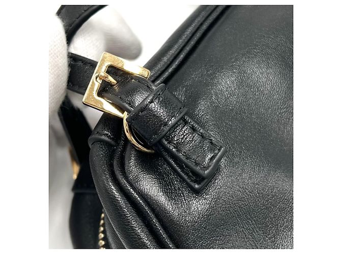 Borsa Mini Bowling Versace da Donna Nero - vista 9