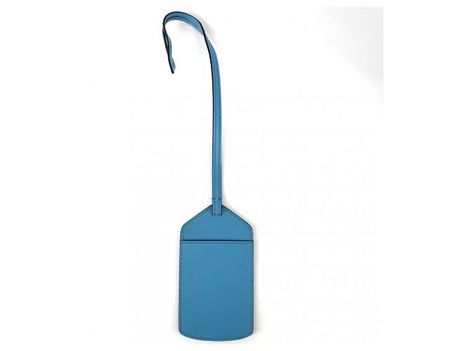Borsa Tote Valentino Garavani in pelle blu - vista 10