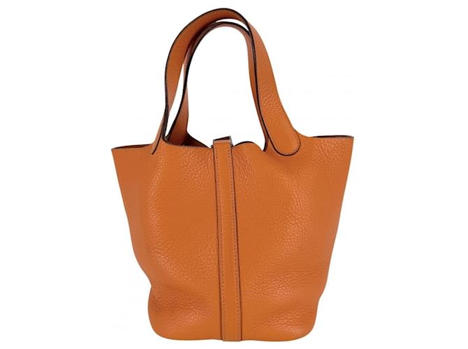Hermès Borsa Hermes Picotin PM Arancione - vista 2