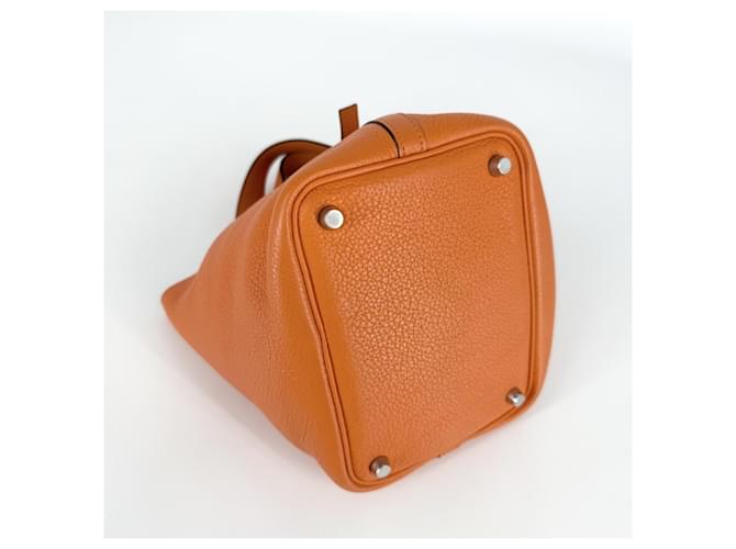 Hermès Borsa Hermes Picotin PM Arancione - vista 3