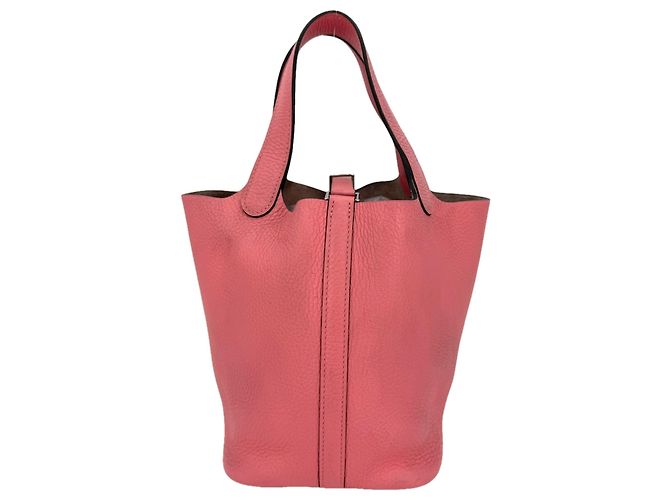 Hermès Borsa Hermes Picotin Lock PM Rosa - vista 2