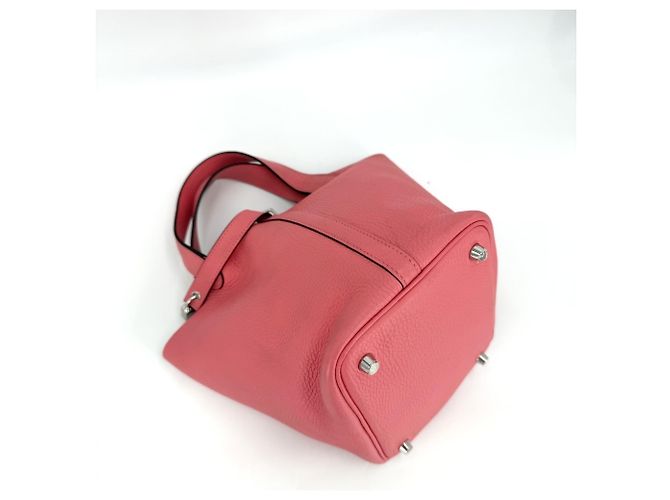 Hermès Borsa Hermes Picotin Lock PM Rosa - vista 3