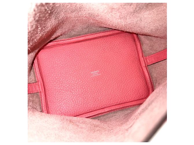 Hermès Borsa Hermes Picotin Lock PM Rosa - vista 4