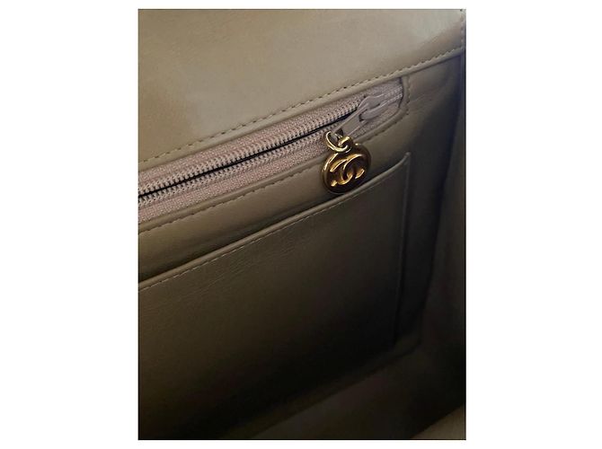 Borsa a tracolla Chanel Mademoiselle Horizontal Beige - vista 4