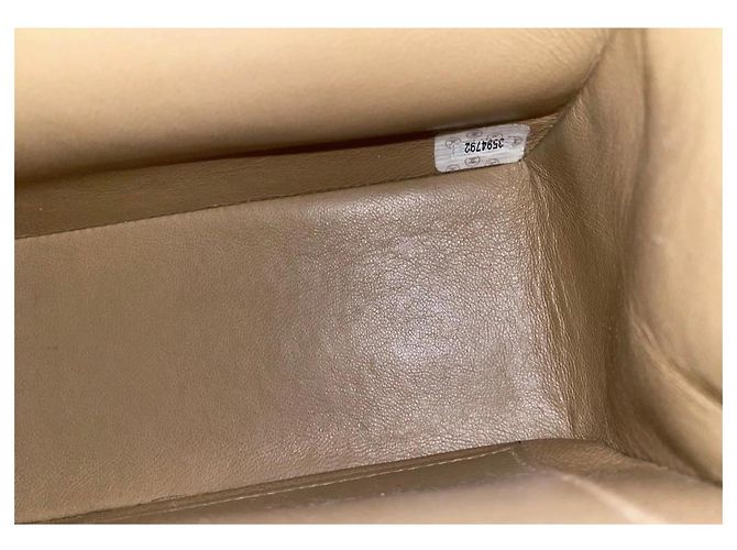 Borsa a tracolla Chanel Mademoiselle Horizontal Beige - vista 6