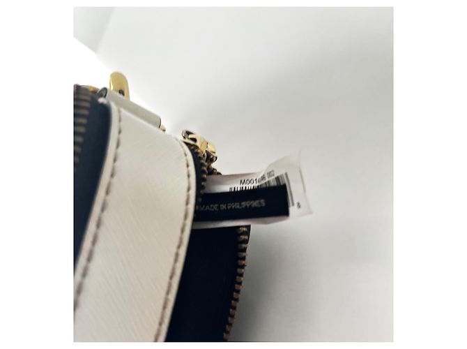 Marc Jacobs Borsa Snapshot Camera Bag Nero Rosa Bianco - vista 8