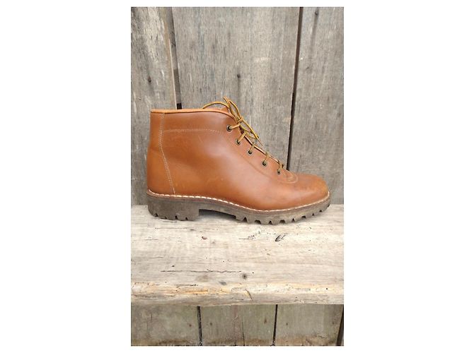 Vera Wang Véra Sardenia Leather Ankle Boots Brown - view 10